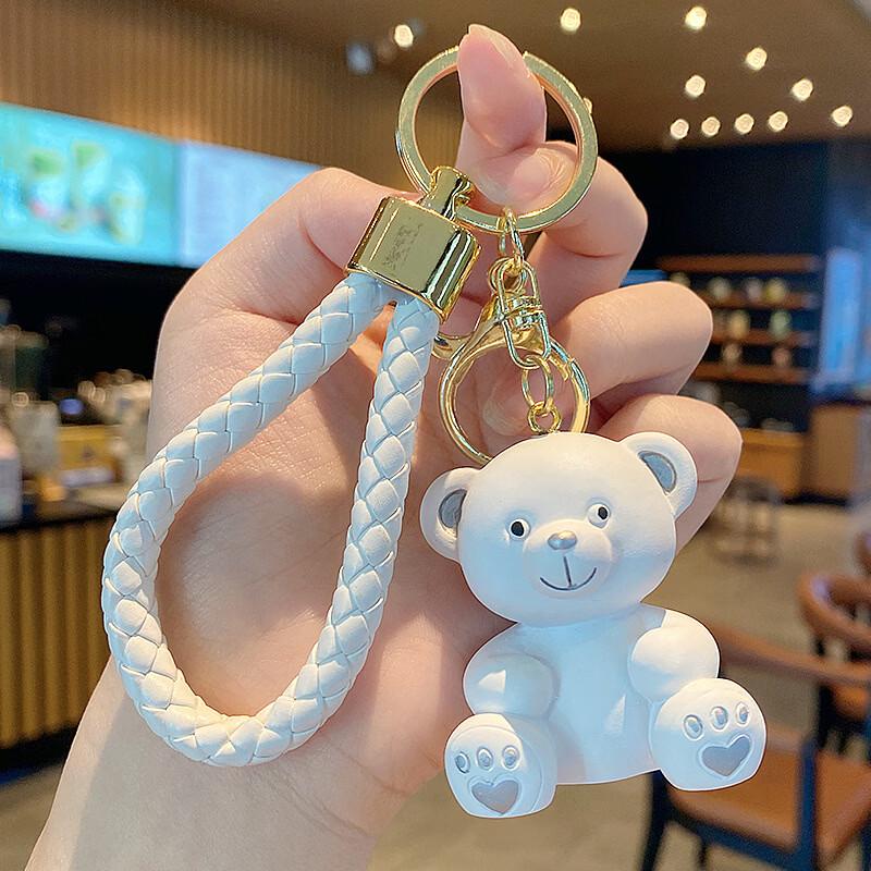 Набор подвесок-брелоков  Медведь из смолы