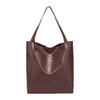 Women Shoulder Bag Fashion Purse Large Capacity PU Leather Satchel Top Handle Handbag for Beach Commuting Work Travel Ladies