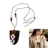 Adjustable Eyeglass Holder Necklace PU Leather Glasses Pendant Accessory for Commuting, Reading and Everyday Carry