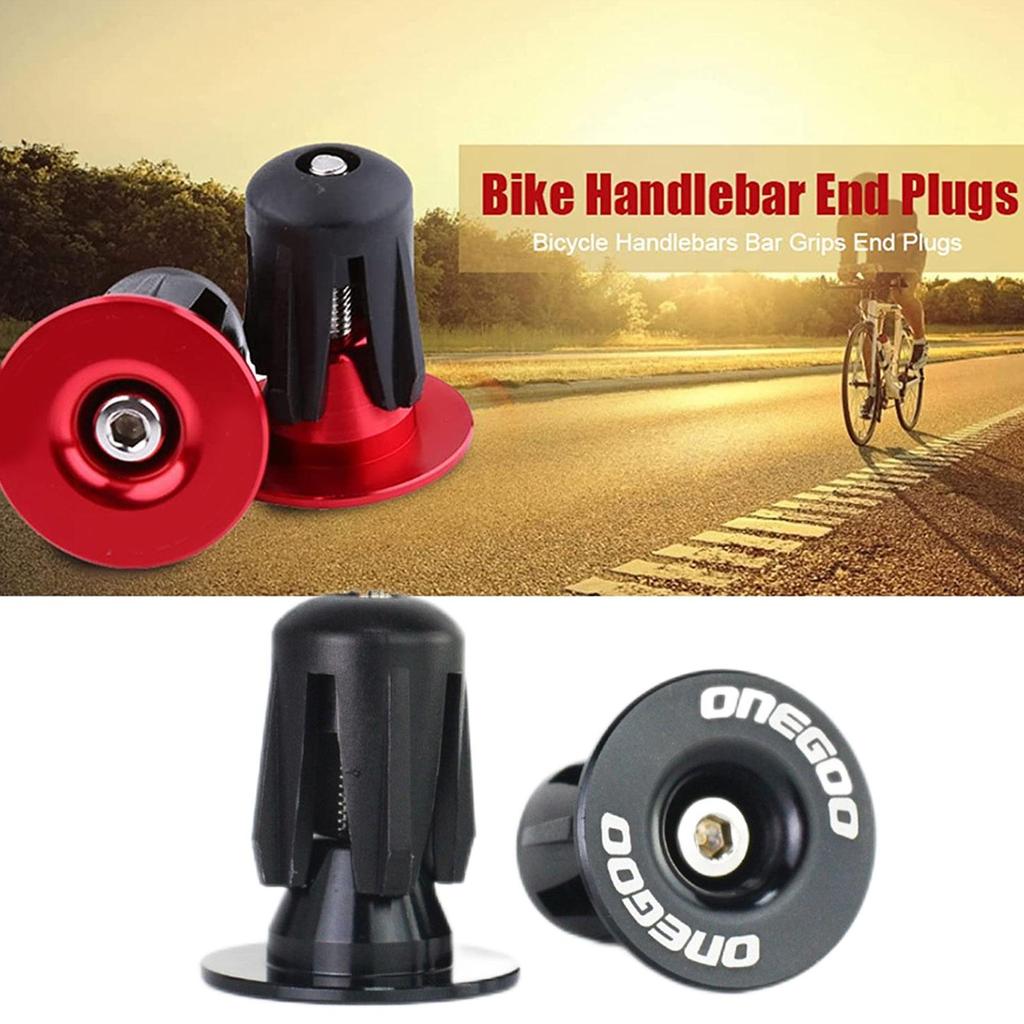 Alloy Handlebar End Caps Bicycle Bar Ends Plugs Bicycle Handle Grips 2022 Grip Q2S7 uygun