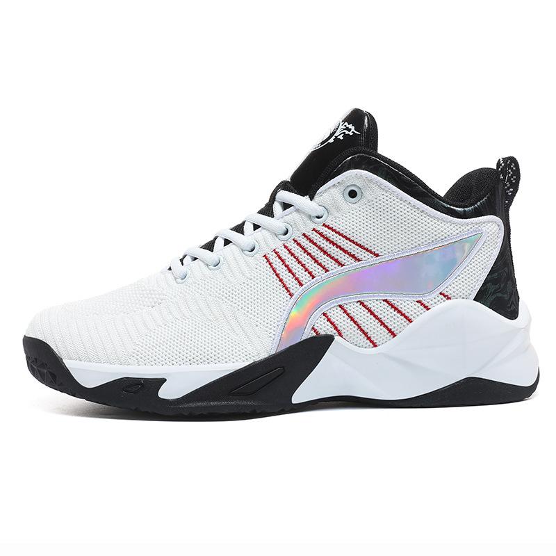 Basketball shoes men's shoes fashion high-top men's sports shoes 2025 spring new men's non-slip wear-resistant sneakers men's shoes