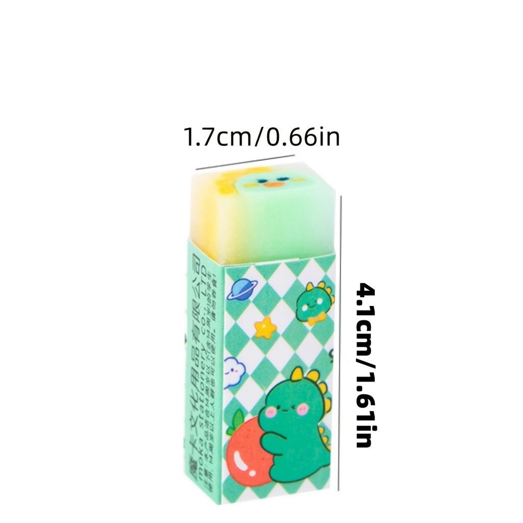 10/20 Pieces Of Assorted Styles Jelly Erasers, Cartoon Fruit-Filled Erasers, Student-Specific Erasers, Dust-Free Erasers, Kindergarten Prizes
