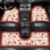 New Chinese-Style Car Floor Mats, Universal, Dirt-Resistant, Earthy Red, with a Sense of Atmosphere, Can Be Cut, Diatomaceous Earth Car Carpet Mats