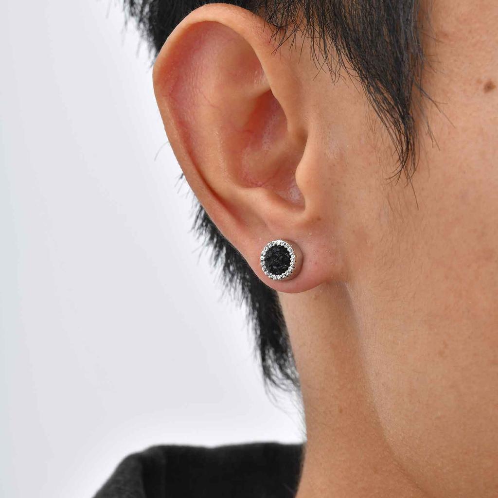 Fashion Shiny Zircon Magnetic Small Ear Clip for Men Women, Non Piercing Clip On Earrings, High Quality Hypoallergenic Jewelry