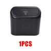 1Pcs Car Trash Can With Lid Small Car Trash Can Leak-Proof mini Cars Accessories Car Organizers and Storage for Auto Office Home