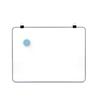 Double-Sided Magnetic Kids Whiteboard: Desktop Erasable Blackboard for Drawing and Live Streaming Prompts.