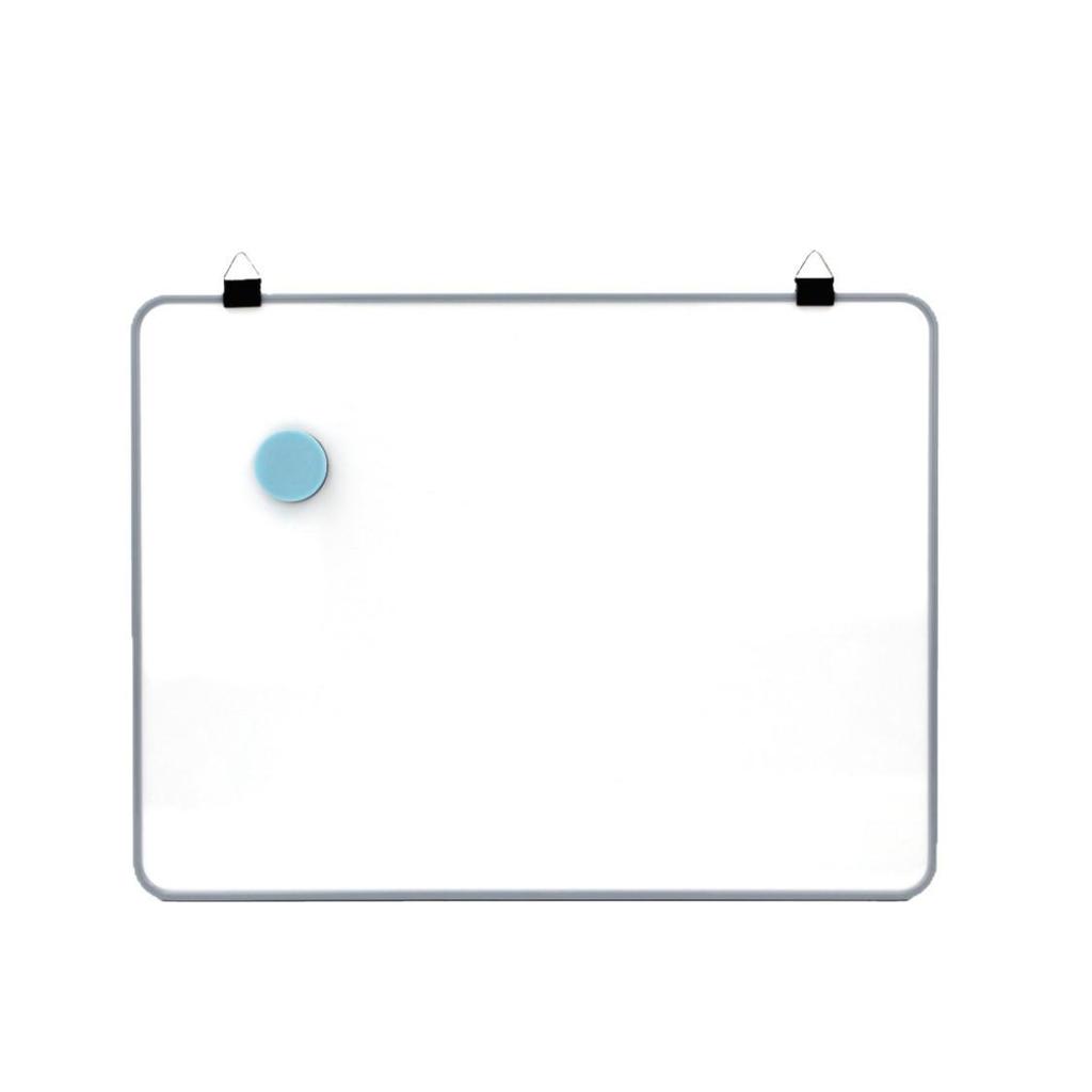 Double-Sided Magnetic Kids Whiteboard: Desktop Erasable Blackboard for Drawing and Live Streaming Prompts.