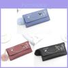 Pu Material Ladies Long Wallet With Butterfly Flowers And Letter Pattern For Home Storage