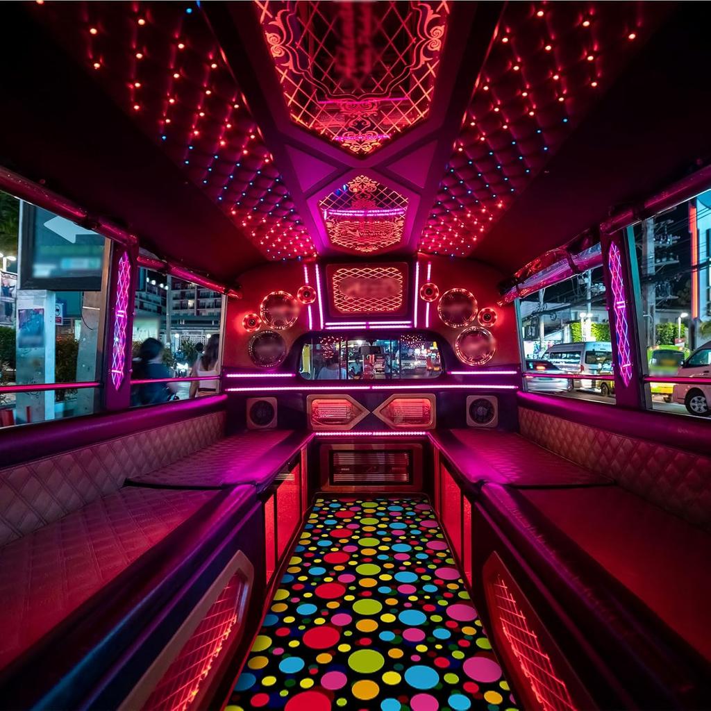 Mixweer 118 x 39 Inch Disposable Circle Dot Neon Dance Floor 80 90s Party Decorations DIY Plastic PE Dance Floor Neon Carpet Runner Aisle Runner