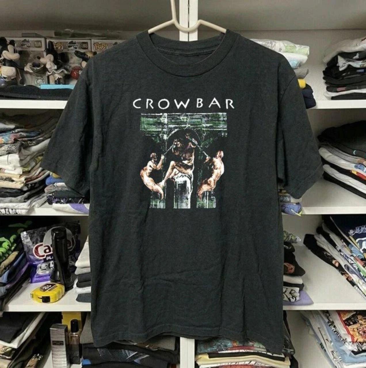 Crowbar Band Black Color T-Shirt Reprint S