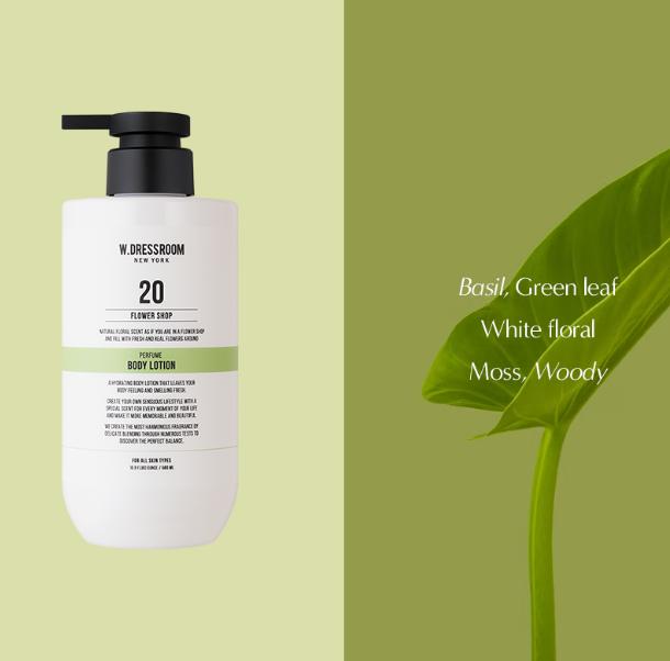 W.DRESSROOM Perfume Body Lotion 500ml – 5 Scents Hydrating Fragrance Lotion