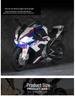 1:12 Kawasaki Ducati Alloy Motorcycle Toy with Sound, Light, and Sliding Motion