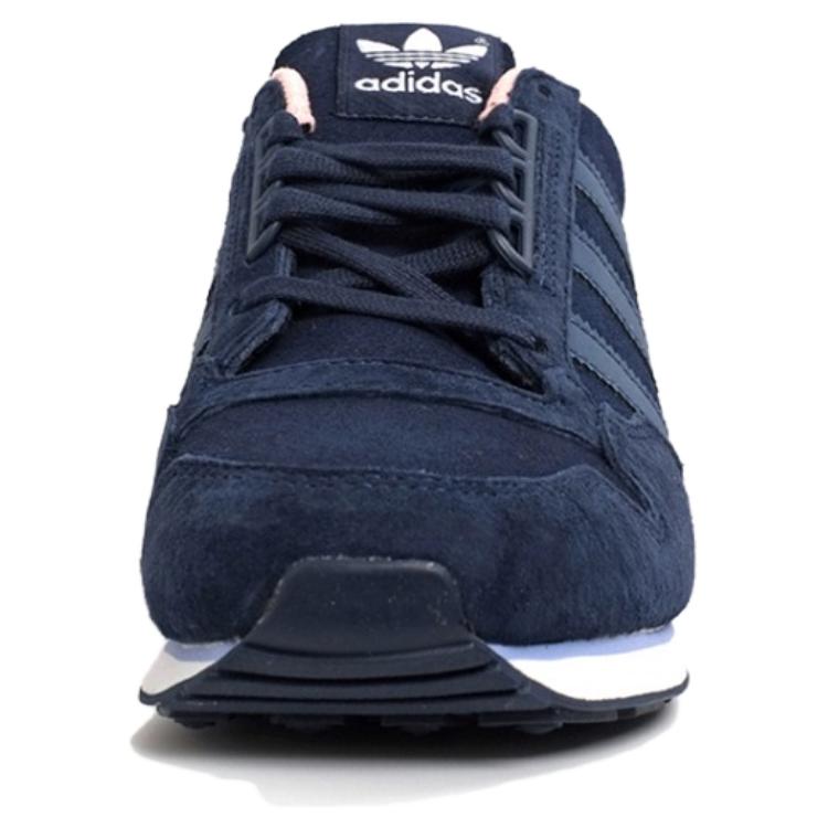 Adidas Originals ZX 500 OG Casual Slip-Resistant Durable Low-Top Running Shoes Women sneaker Dark-Blue B25603