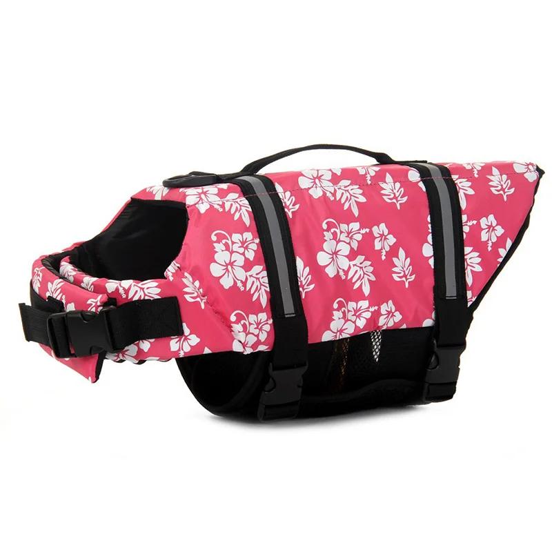 Safety Pet Dog Life Jacket for Dogs Summer French Bulldog Shih Tzu Swimwear Puppy Big Dog Clothing Vest Tshirt zwemvest hond