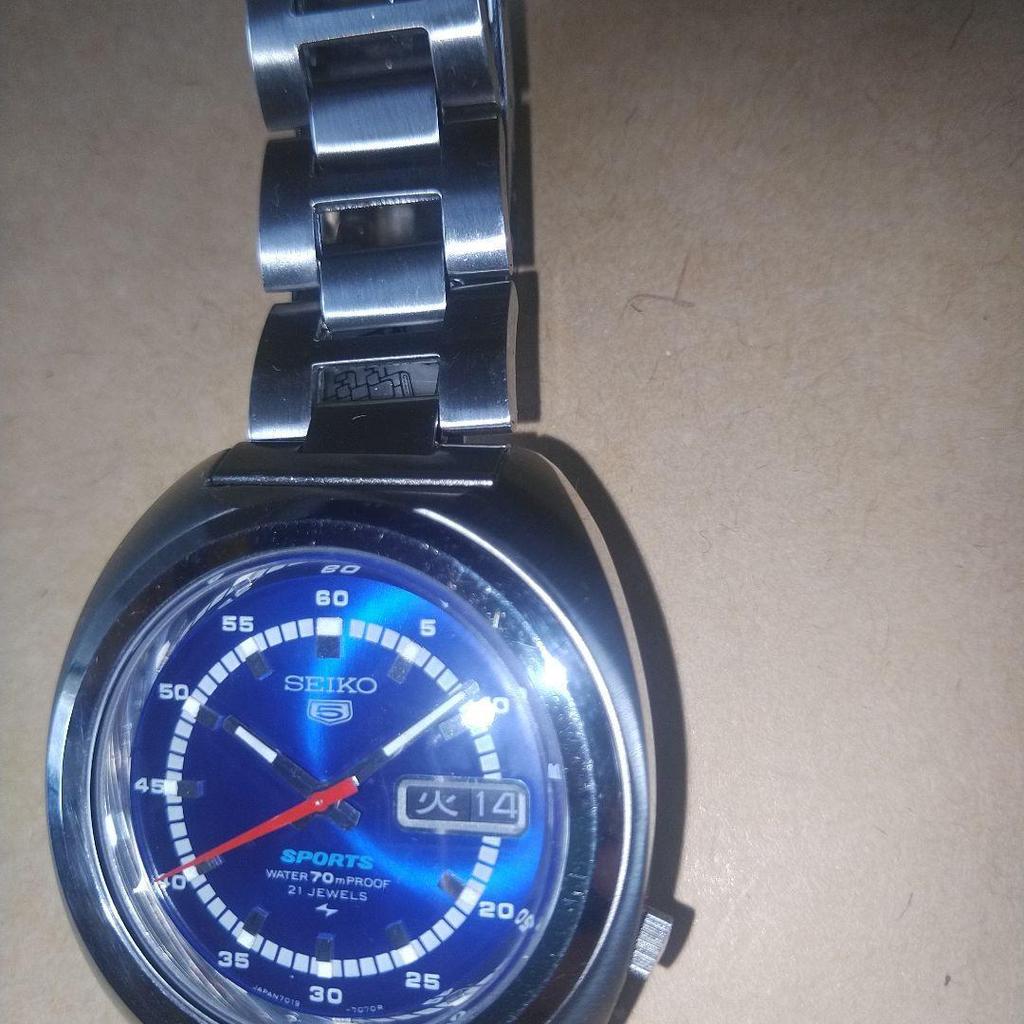 Used SEIKO 5 SPORTS Automatic Watch