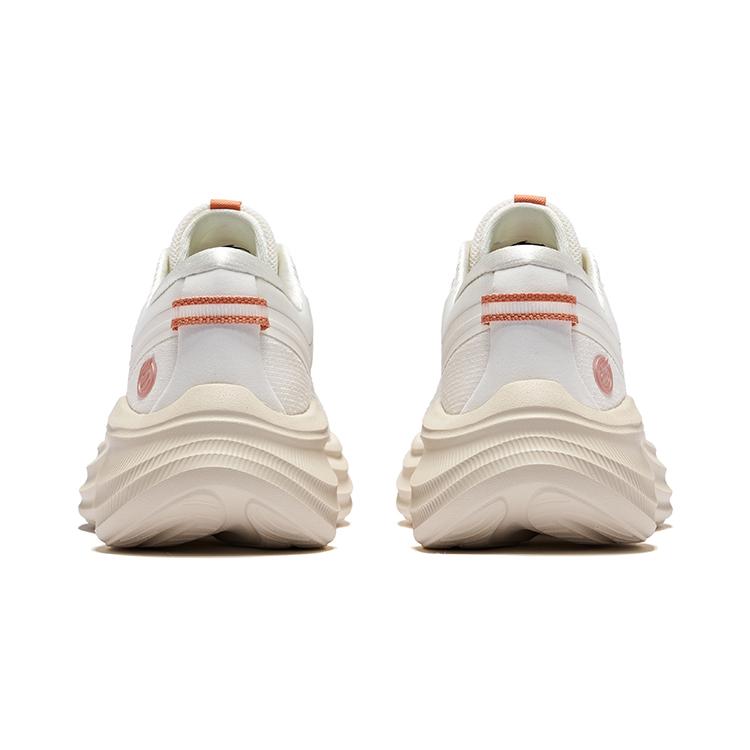 Hongxing Erke Comfortable Fashion Shock Absorption Rebound Low-Top City Commuting Running Shoes Women Sneakers Micro-Crystal-White 52125303184-003