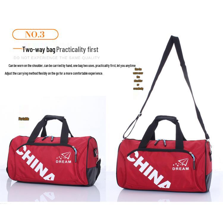 Men's & Women's Sports Duffel Gym Bag: Travel, Shoulder, Small Handbag, Training Bag