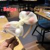 New Large Bowknot Hair Ball Hoop Fashion Simple Mesh Hair Hoop Children Headwear