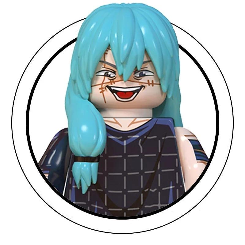 WM6202 WM6201 WM6200 WM6140 WM6139 Jujutsu Kaisen Byggeklosser Mini Actionfigur Itadori Yuji Gojo Satoru Ryomen Gaver Leker