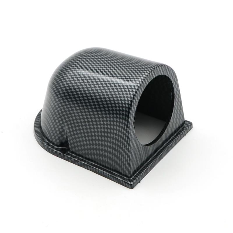 DRAGON GAUGE 52mm Car Gauge Pod Universal Carbon Single Double Triple Car Meters Holder for 2 Inch 52mm Gauges 1 Hole