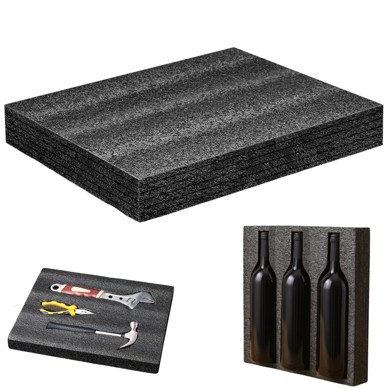 

ideamall Polyethylene Sponge Cushion Block Cushion, 40 x 30 x 5 cm (Set of 1)