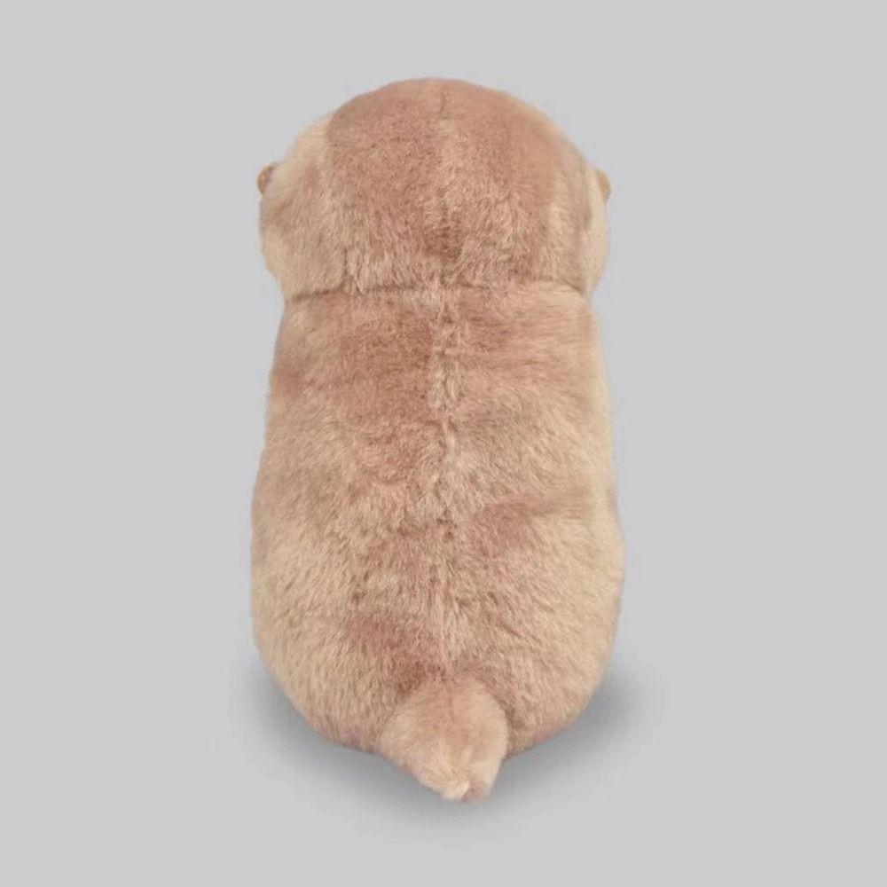 Kawaii Otter mit Fisch Plüschtier Schlüsselanhänger Plüschmaterial Niedliches Design Hängender Anhänger Weiche Haptik Lustiger Anhänger Schlüsselanhänger
