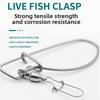 Fishing Tackle Accessories Fishing Lock Buckle Stainless Steel Live Fish Stringer