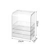 Transparent Makeup Storage Box Acrylic Material Dust-proof Large Capacity High-end Multiple Layers Skincare Product Display Shel