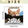 2026 Wall Calendar Cat Theme Calendar Monthly Vertical Holidays Reminder Scheduling Tool Funny Family Planner Calendar Gift Wall