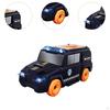 Police Car Toy Electric Vehicle Interactive Children Model Toddlers Truck for Birthday