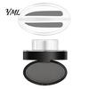 Beginners Eyebrow Stencils Stamp & Brow Powder, Waterproof Long Lasting Power Seal Defining with Mirror, Eye Makeup Tools for Women Professional