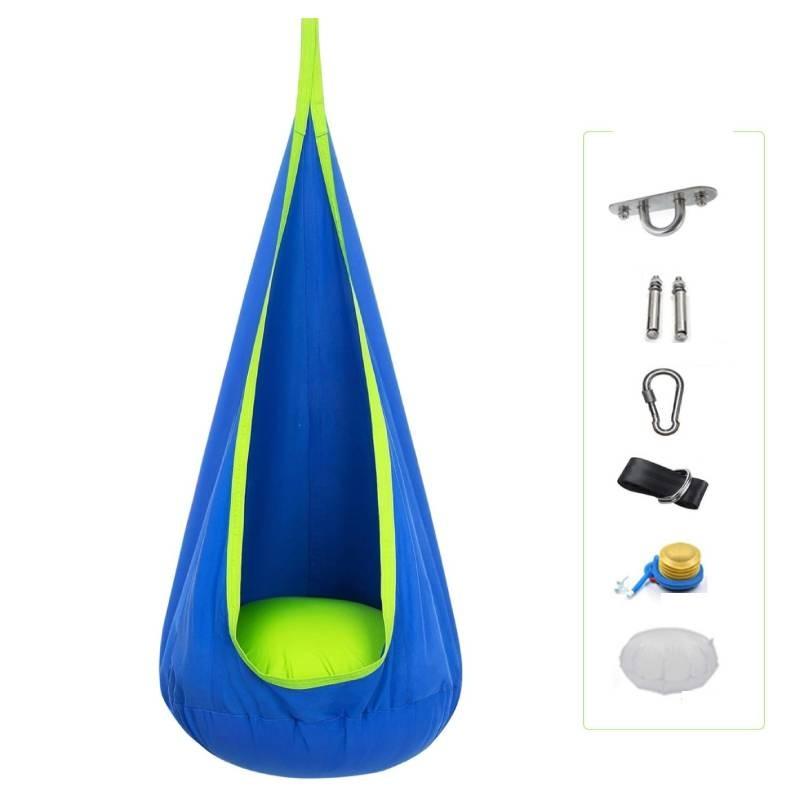 Cadeira Suspensa Insuflável Confortável e Colorida para Crianças Diversão e Brincadeira Interior Exterior