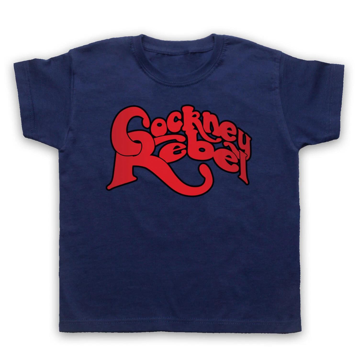 COCKNEY REBEL UNOFFICIAL RETRO ROCK STEVE HARLEY BAND KIDS CHILDS T-shirt 100