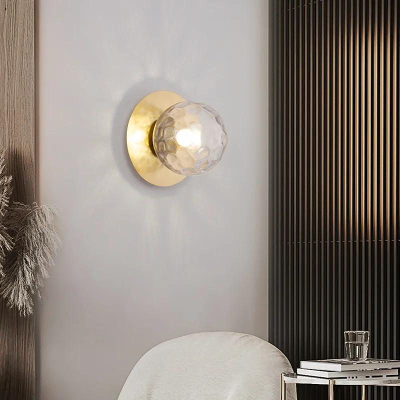 Bedside Wall Lamp for Bedroom Stairs Indoor LED Wall Lighting Wall Sconce for Home Decor Living Room Gold Black