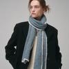 Alpaca Boucle Line Muffler Cool Grey