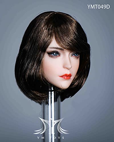 [TOYBARJAPAN] YMTOYS YMT049D Asian Beauty Female Head for 1/6 Scale Action Figures (Body and Clothes Not Included)