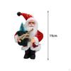 Christmas Hanging Decoration, 7.5 Inch High Santa Claus Doll, Vivid Appearance with Lanyard, Home