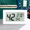 Temperature Humidity Meter Mini Electronic Thermometer Hygrometer LCD Display High Accuracy Thermo-Hygrometer Pocket Size Thermo-hygrometer Indoor Car