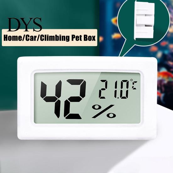Temperature Humidity Meter Mini Electronic Thermometer Hygrometer LCD Display High Accuracy Thermo-Hygrometer Pocket Size Thermo-hygrometer Indoor Car