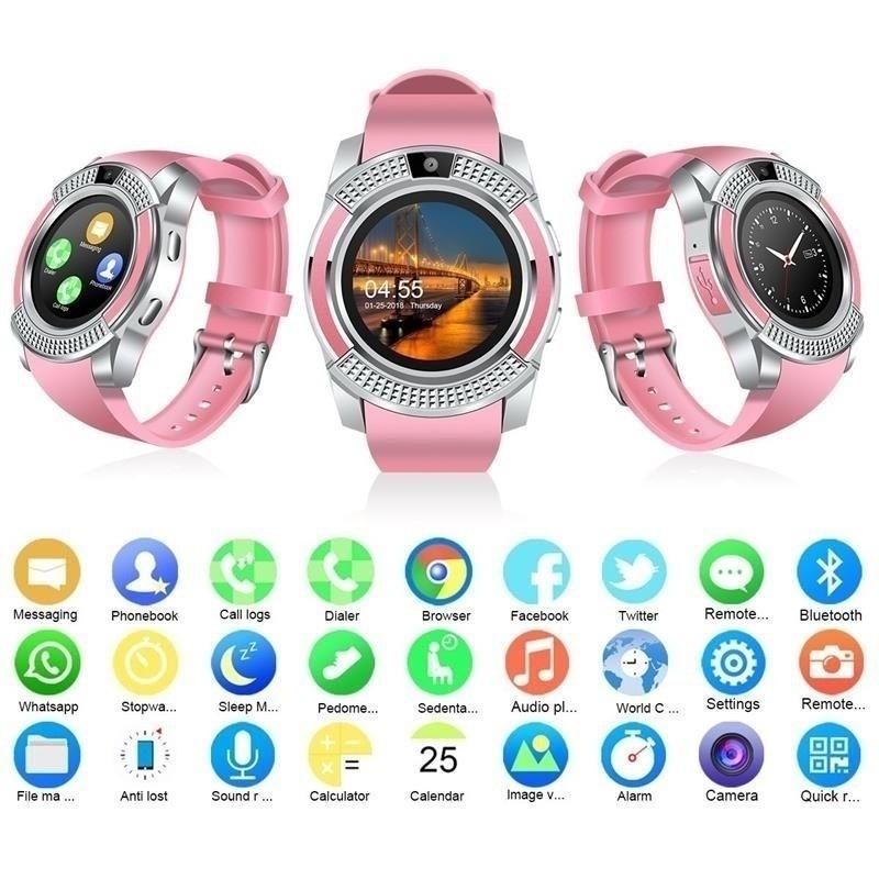 Neue Y1 Smart Watch Unterstützung SIM-Karte und TF-Karte mit Whatsapp und  Facebook \u0026 Twitter APP Smartwatch Pk Gt08 Q18 Dz09 günstig kaufen — Preis,  kostenlose Lieferung, echte Bewertungen mit Fotos — Joom