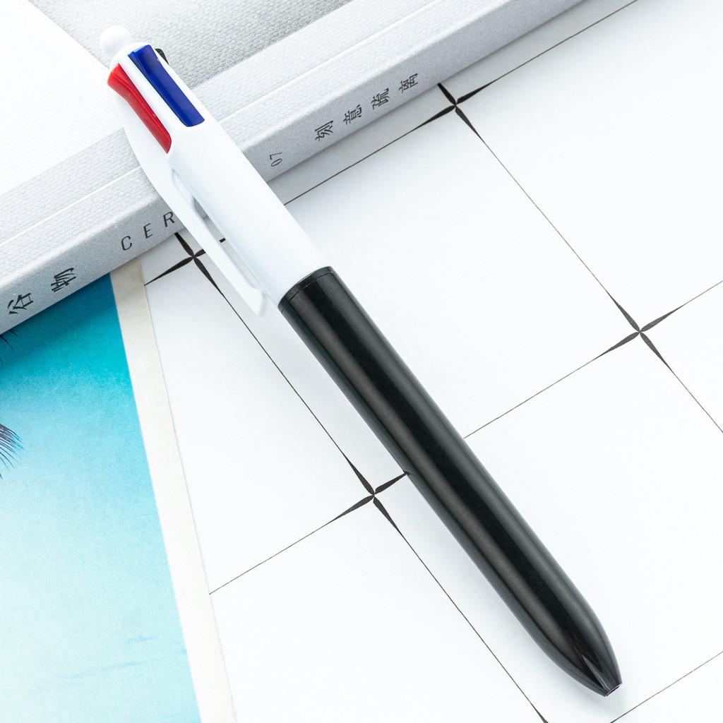 Multicolor Push Pen With Bullet Tip For Students And Office Use