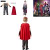 Barnekostyme av Thor med trykt design Perfekt for Halloween og Cosplay