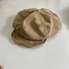 Autumn New Big Head Circumference Cloud Star Anise Beret Women's Casual Versatile Face Small Cap