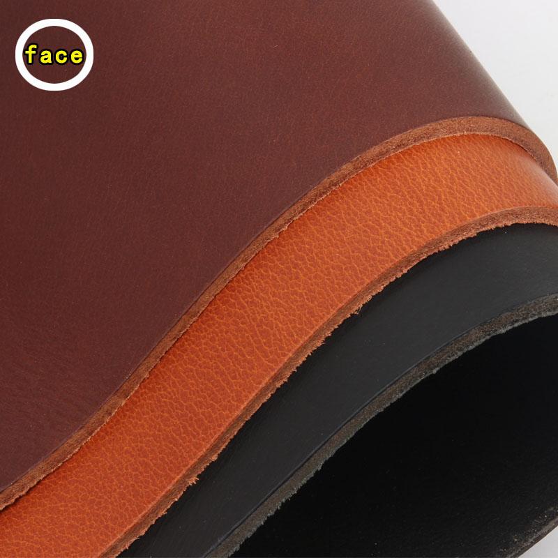 3.5mm thick head layer hard cowhide DIY vegetable tanned leather knife sheath leather belt waist protection buffalo leather genu