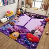 Jimin Pink Roses Carpet Soft Rug Plush Rug 8X10 Rug Living Room Rug Hallway Runner Noise Reducing