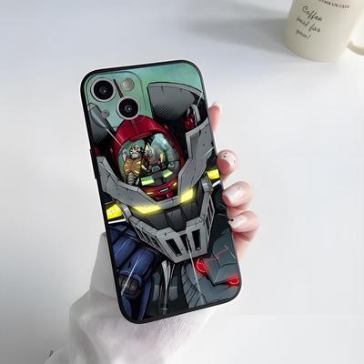 Funda de Teléfono Anime M-Mazinger Z Para IPhone 17 Pro Max 15 Pro 16 14 Plus 12 13 Mini 11 Pro Cubierta Suave a Prueba de Golpes