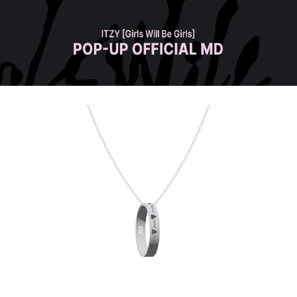 

Предзаказ ITZY Girls Will Be Girls Официальный MD Кольцо-подвеска
