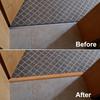 1m Self Adhesive Edge Trim Strip Wood Grain Retro PVC Floor Home Decoration Easy Install Floor Transition and Sealing Floor