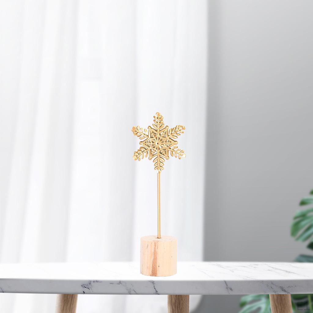 Art Snowflake Leaf Figurine Sculpture Statue