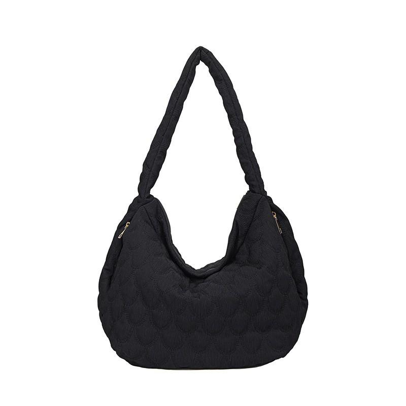 

Mailard Brown Tote Bag Women s New Large-capacity Single-shoulder Cross-body All-match Simple Commuting чорний